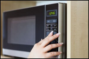 Microwave repair by Top Home Appliance Repair.