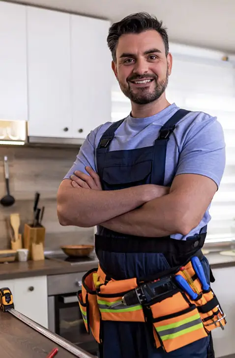 Smiling Appliance Repair Guy